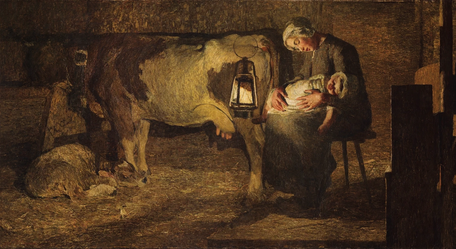 Le due madri [1889] - Galleria d’Arte Moderna, Milano
